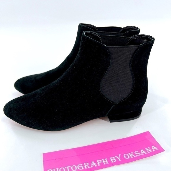 ENZO ANGIOLINI MEEZZY CHELSEA BOOT Black Suede size 6 M - Picture 5 of 13